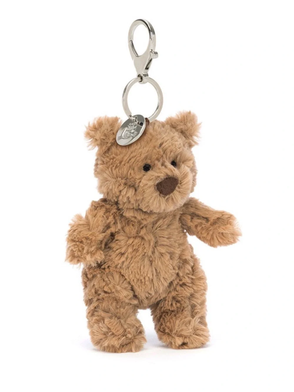 Jellycat Bartholomew Bear Bag Charm Authentic New With Tag - Picture 1 of 8
